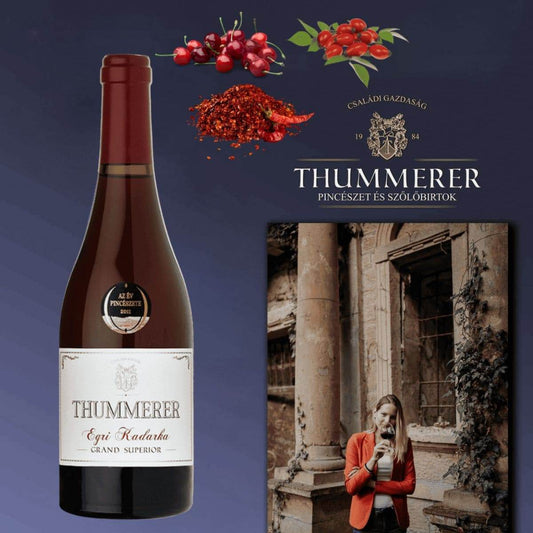 Egri Kadarka Grand Superior 2015 Thummerer Eger Ungarn 0,75l - HUNGAROVIN - Topweine aus Ungarn, Italien & Australien – online kaufen