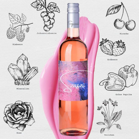 Cabernet Franc Rosé halbsüss 2024 Szászi Balaton Ungarn 0,75l - HUNGAROVIN - Topweine aus Ungarn, Italien & Australien – online kaufen