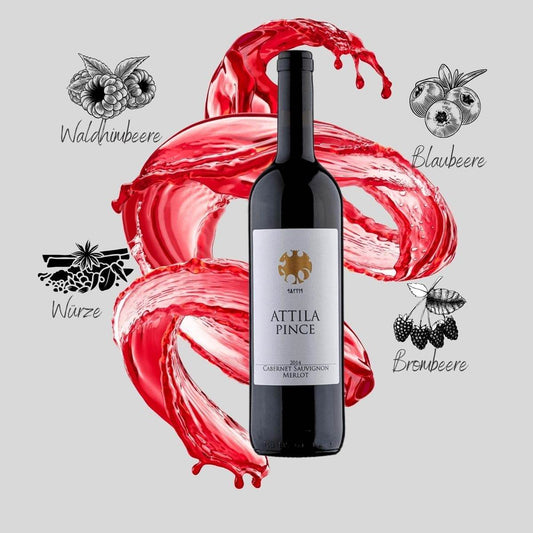 Cabernet Sauvignon - Merlot 2014 Attila Pince Eger Ungarn 0,75l - HUNGAROVIN - Topweine aus Ungarn, Italien & Australien – online kaufen