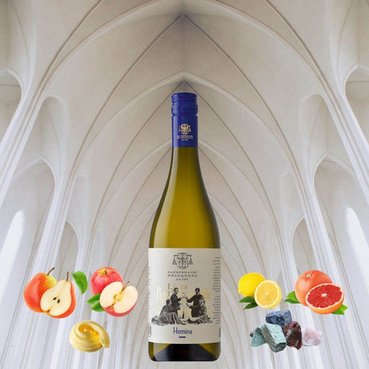 Hemina Weiss 2023 Cuvée Abteikellerei Pannonhalma Ungarn 0,75l - HUNGAROVIN - Topweine aus Ungarn, Italien & Australien – online kaufen