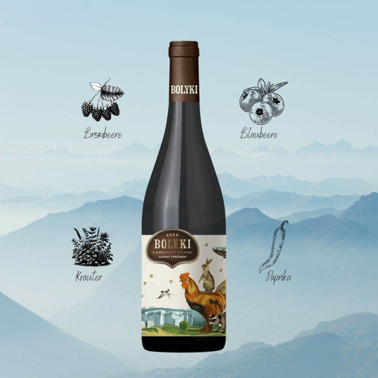 Egri Cabernet Franc 2019 Bolyki Eger Ungarn 0,75l, dunkle Beeren, Paprika - HUNGAROVIN - Topweine aus Ungarn, Italien & Australien – online kaufen