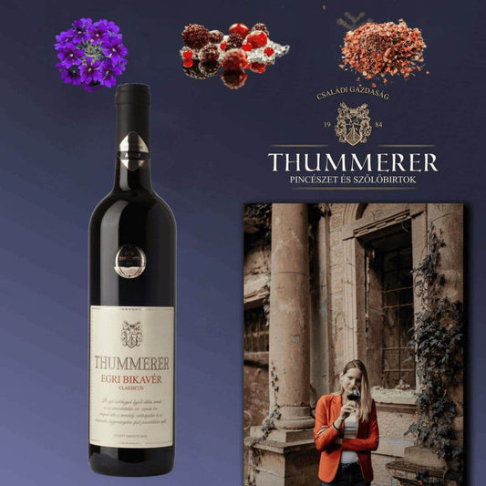Egri Bikavér Classicus 2021 Stierblut Thummerer Eger Ungarn 0,75l - HUNGAROVIN - Topweine aus Ungarn, Italien & Australien – online kaufen