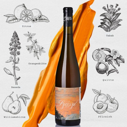 Orangewein 2022 Naturwein, unfiltriert, Szászi Balaton, Ungarn 0,75l - HUNGAROVIN - Topweine aus Ungarn, Italien & Australien – online kaufen