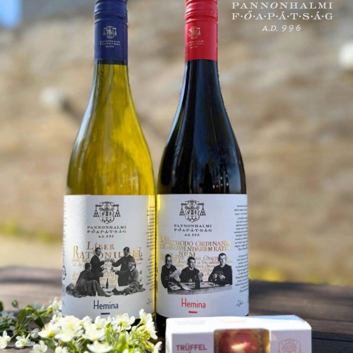 Hemina Weiss 2023 Cuvée Abteikellerei Pannonhalma Ungarn 0,75l - HUNGAROVIN - Topweine aus Ungarn, Italien & Australien – online kaufen