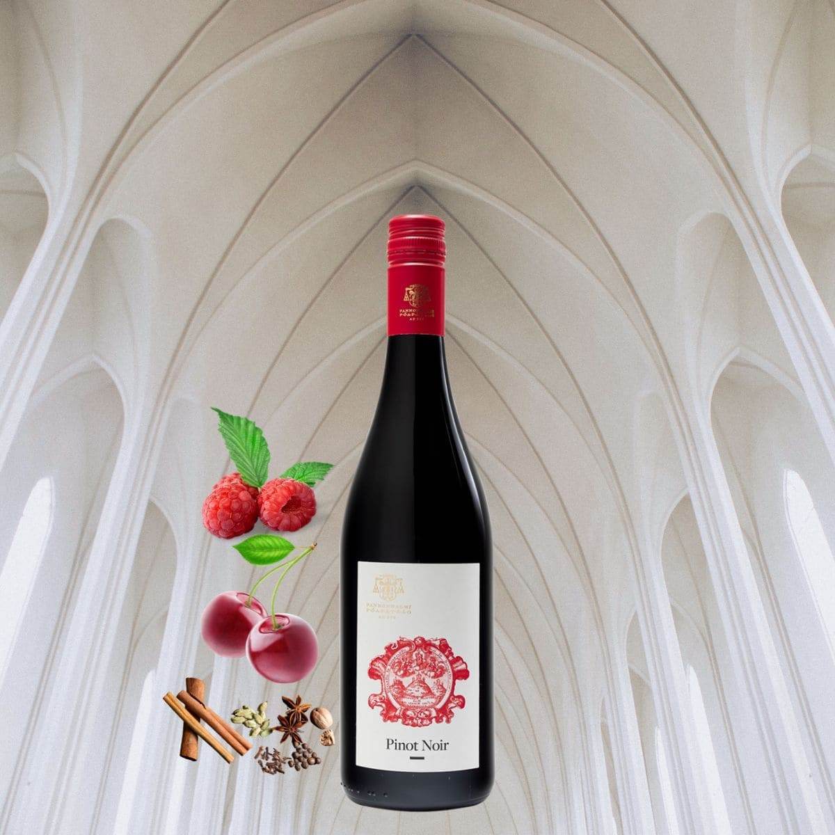 Pinot Noir 2024 Abteikellerei Pannonhalma Ungarn 0,75l - HUNGAROVIN - Topweine aus Ungarn, Italien & Australien – online kaufen