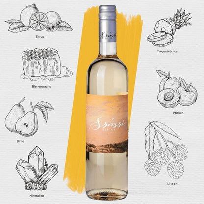 Zeus-Muscat Ottonel Cuvée halbsüss 2023 Szászi Balaton Ungarn 0,75l - HUNGAROVIN - Topweine aus Ungarn, Italien & Australien – online kaufen