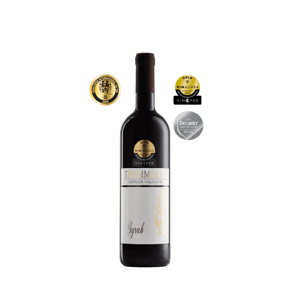 Syrah Selection seidig & elegant 2021 Thummerer Eger Ungarn 0,75l - HUNGAROVIN - Topweine aus Ungarn, Italien & Australien – online kaufen