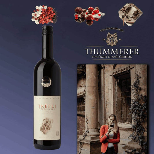 Tréfli Cuvée Rotwein süss 2021 Thummerer Eger Ungarn 0,75l - HUNGAROVIN - Topweine aus Ungarn, Italien & Australien – online kaufen