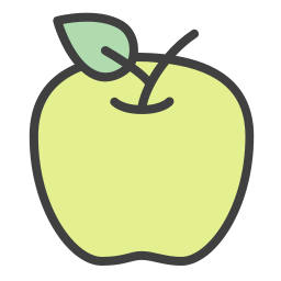 grüner Apfel