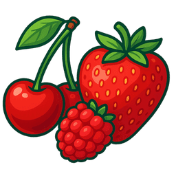rote Früchte
